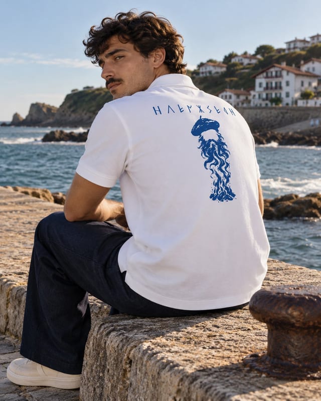 Olentzero porté au Pays basque