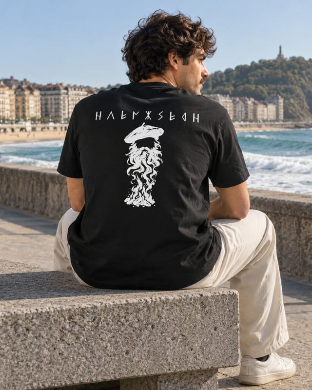 Olentzero porté au Pays basque