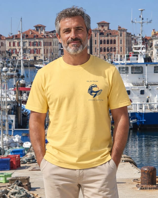 Balea Ttikia · La petite baleine · Jaune vif