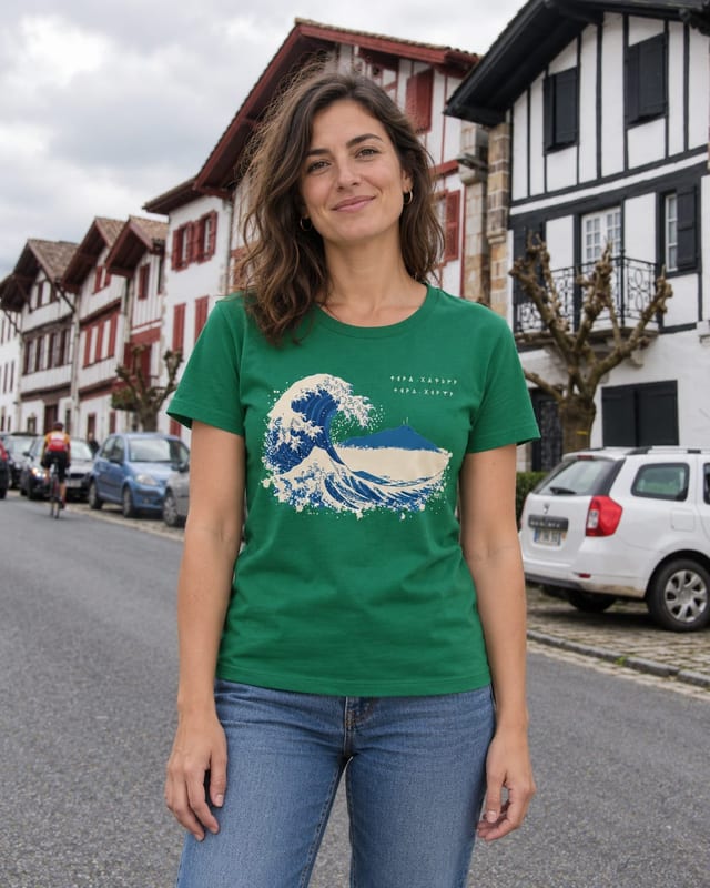 Uhina · La vague · Vert