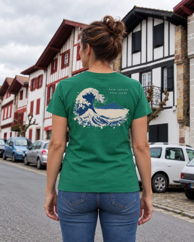 Uhina · La vague · Vert