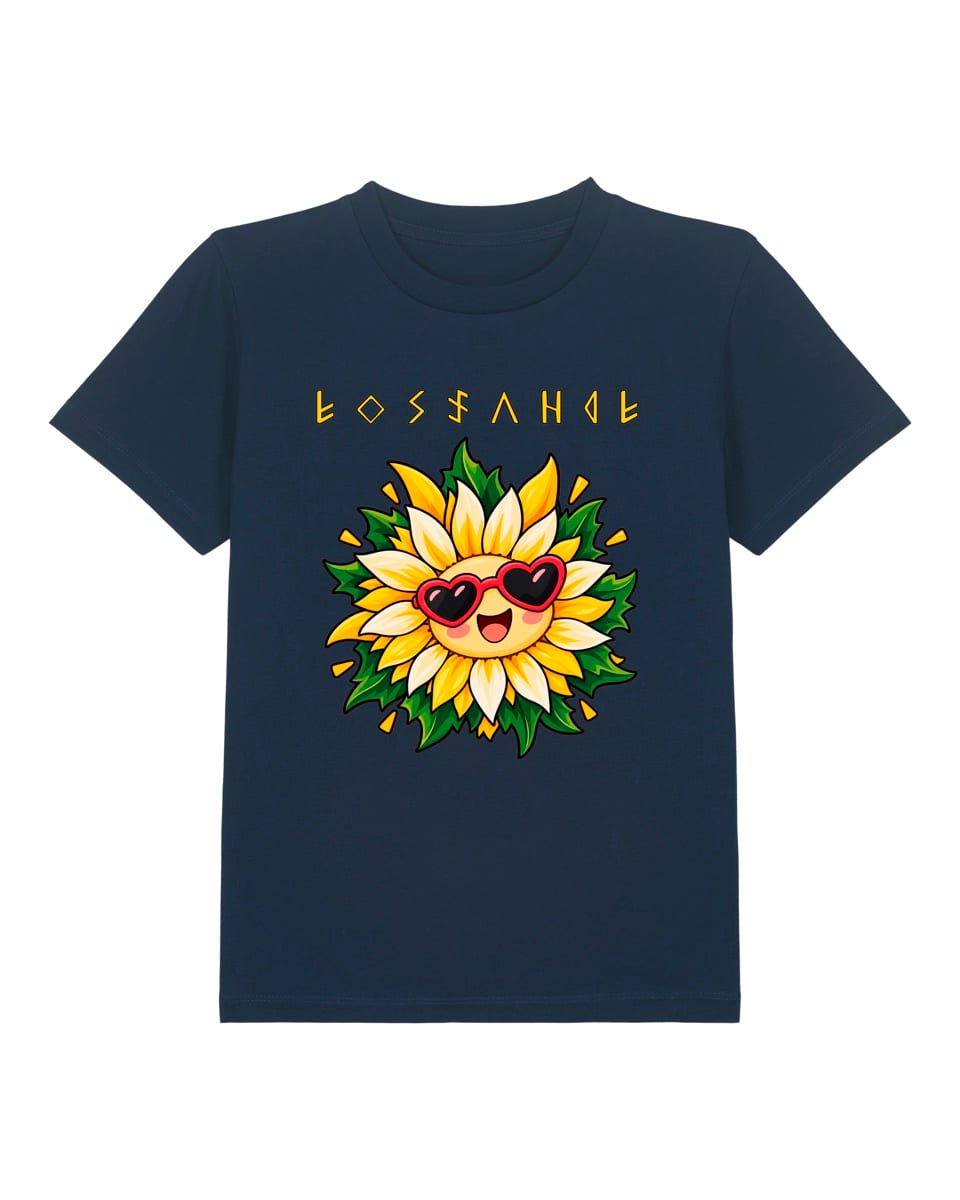 Eguzkilore · La fleur du soleil — Bleu marine