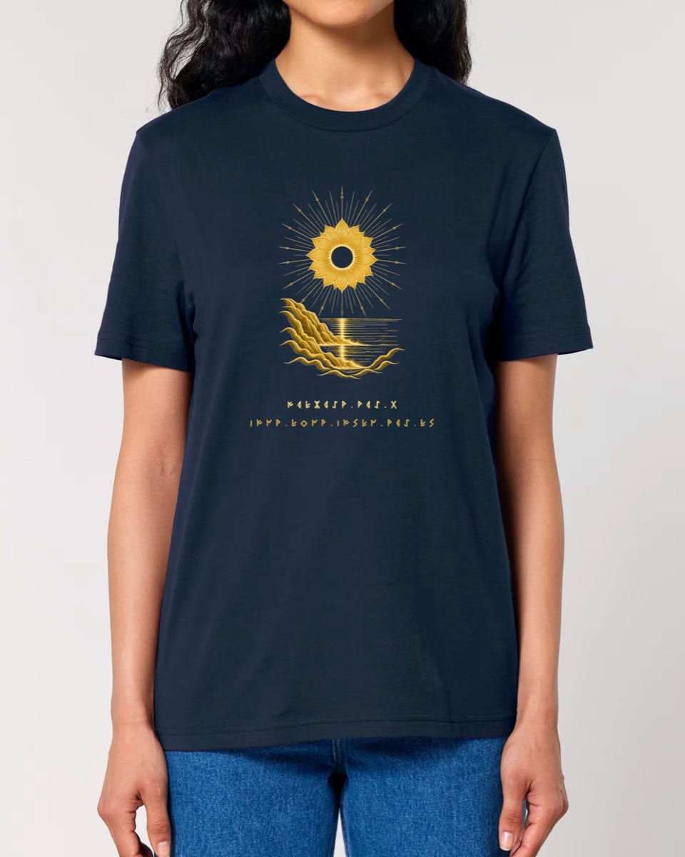 Eguzkilore · La fleur du soleil — Bleu marine