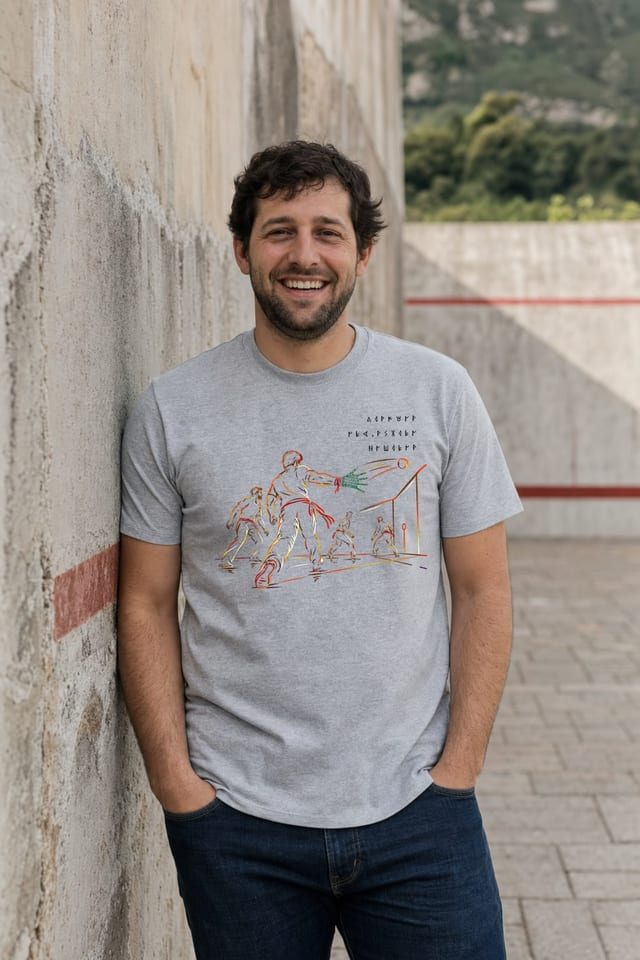 Pilota · La pelote — La victoire est le fruit de bien des efforts.