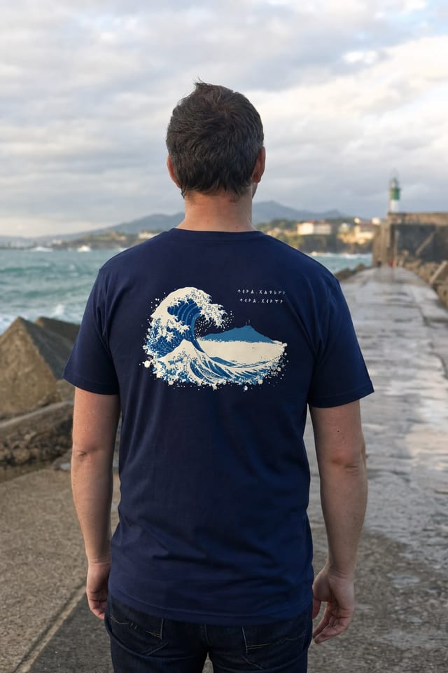 Uhina · La vague — Ce que l'eau apporte, l'eau l'emporte.