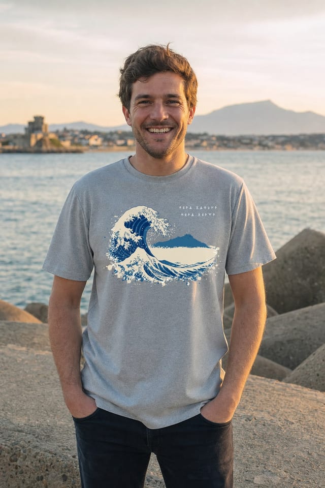Uhina · La vague — Ce que l'eau apporte, l'eau l'emporte.